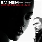 Download or print Love The Way You Lie, Pt. 2 (feat. Eminem) Sheet Music Printable PDF 10-page score for R & B / arranged Piano, Vocal & Guitar (Right-Hand Melody) SKU: 108048.