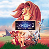 Download or print Love Will Find A Way (from The Lion King II: Simba's Pride) Sheet Music Printable PDF 3-page score for Children / arranged Solo Guitar Tab SKU: 254455.