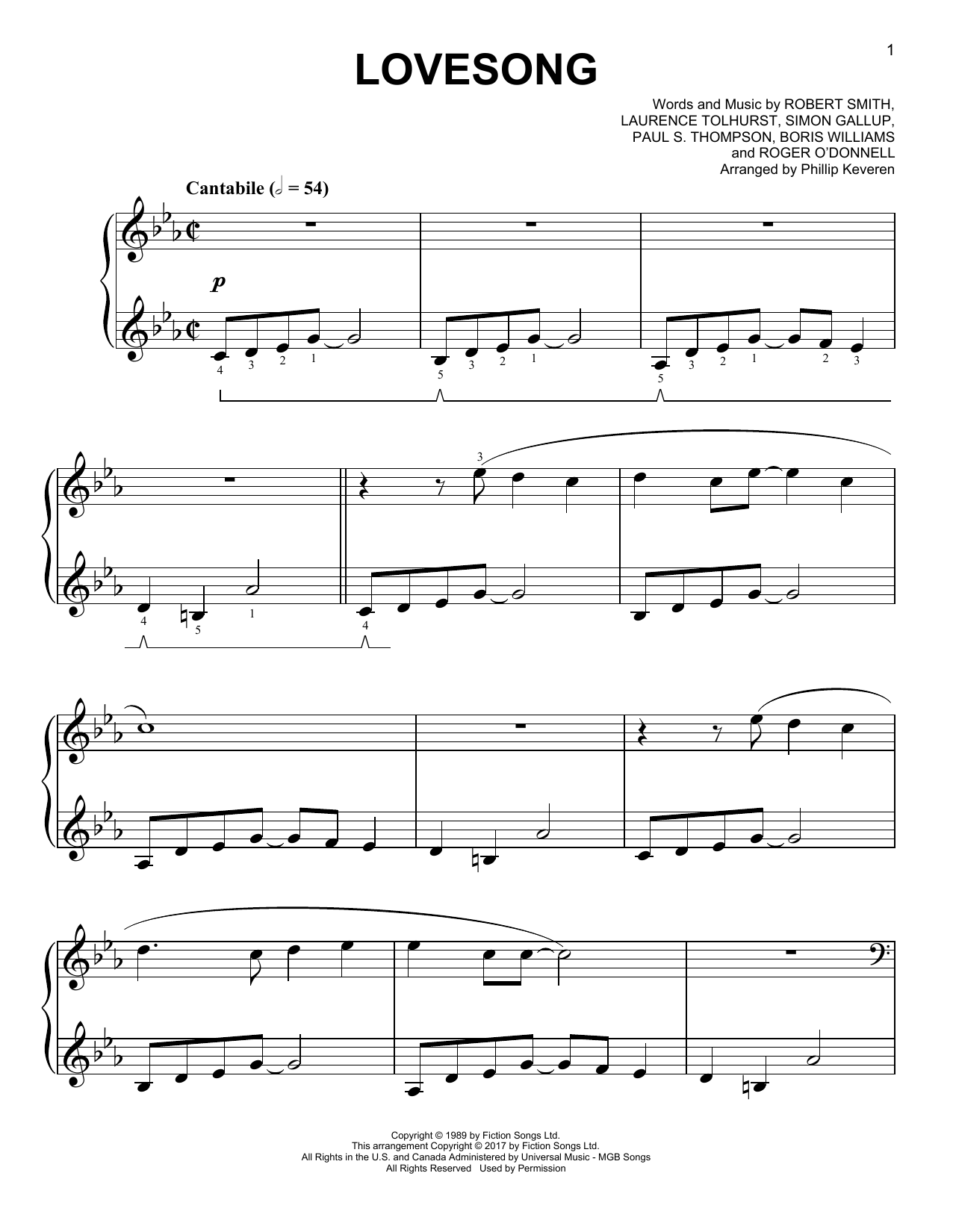 Download Adele Lovesong [Classical version] (arr. Phil Sheet Music