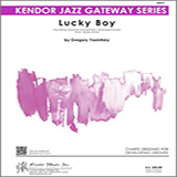 Download or print Lucky Boy - Trumpet 1 Sheet Music Printable PDF 3-page score for Classical / arranged Jazz Ensemble SKU: 318218.