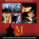 Download or print M. Butterfly (Main Title Theme) Sheet Music Printable PDF 2-page score for Film/TV / arranged Piano Solo SKU: 1313398.