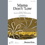 Download or print Mama Don't 'Low (with Ring, Ring The Banjo) Sheet Music Printable PDF 7-page score for Folk / arranged 2-Part Choir SKU: 159206.