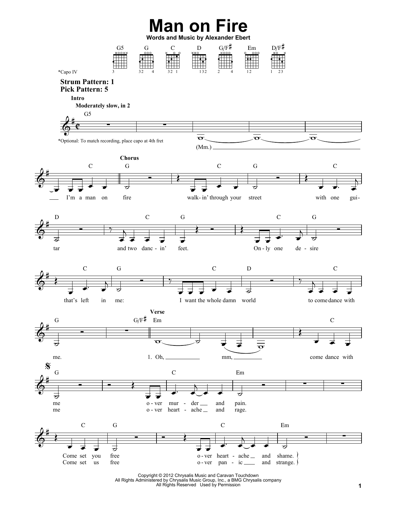 Download Edward Sharpe and the Magnetic Zeros Man On Fire Sheet Music
