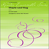 Download or print Maple Leaf Rag - Full Score Sheet Music Printable PDF 6-page score for Classical / arranged Woodwind Ensemble SKU: 317598.
