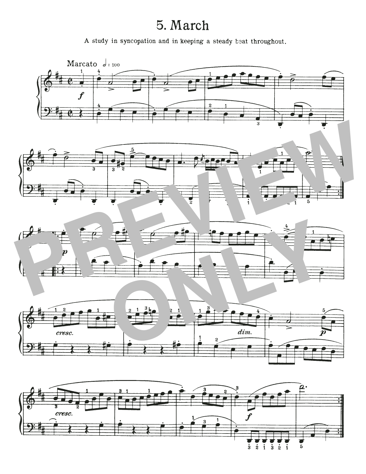 Download Johann Sebastian Bach March In D Major, BWV Appendix 122 Sheet Music