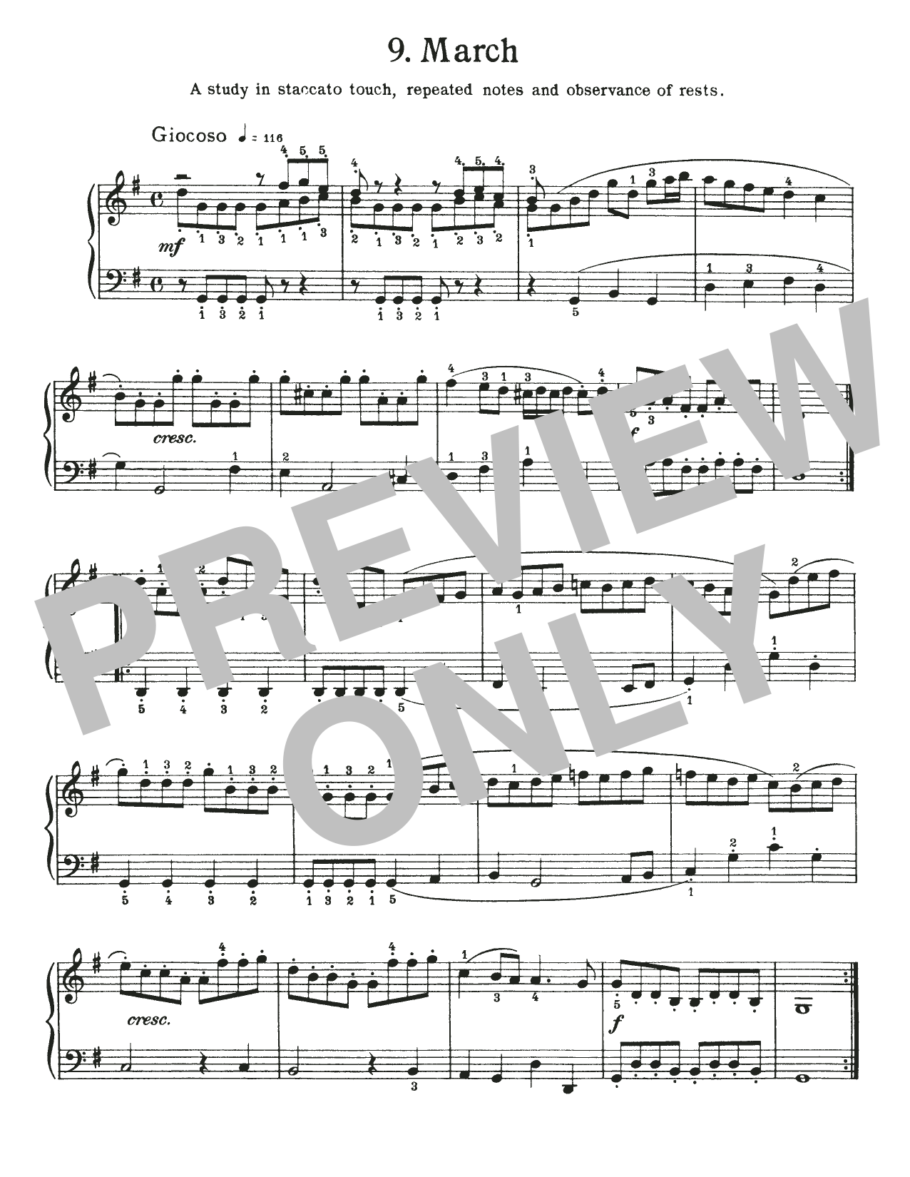 Download Johann Sebastian Bach March In G Major, BWV Appendix 124 Sheet Music