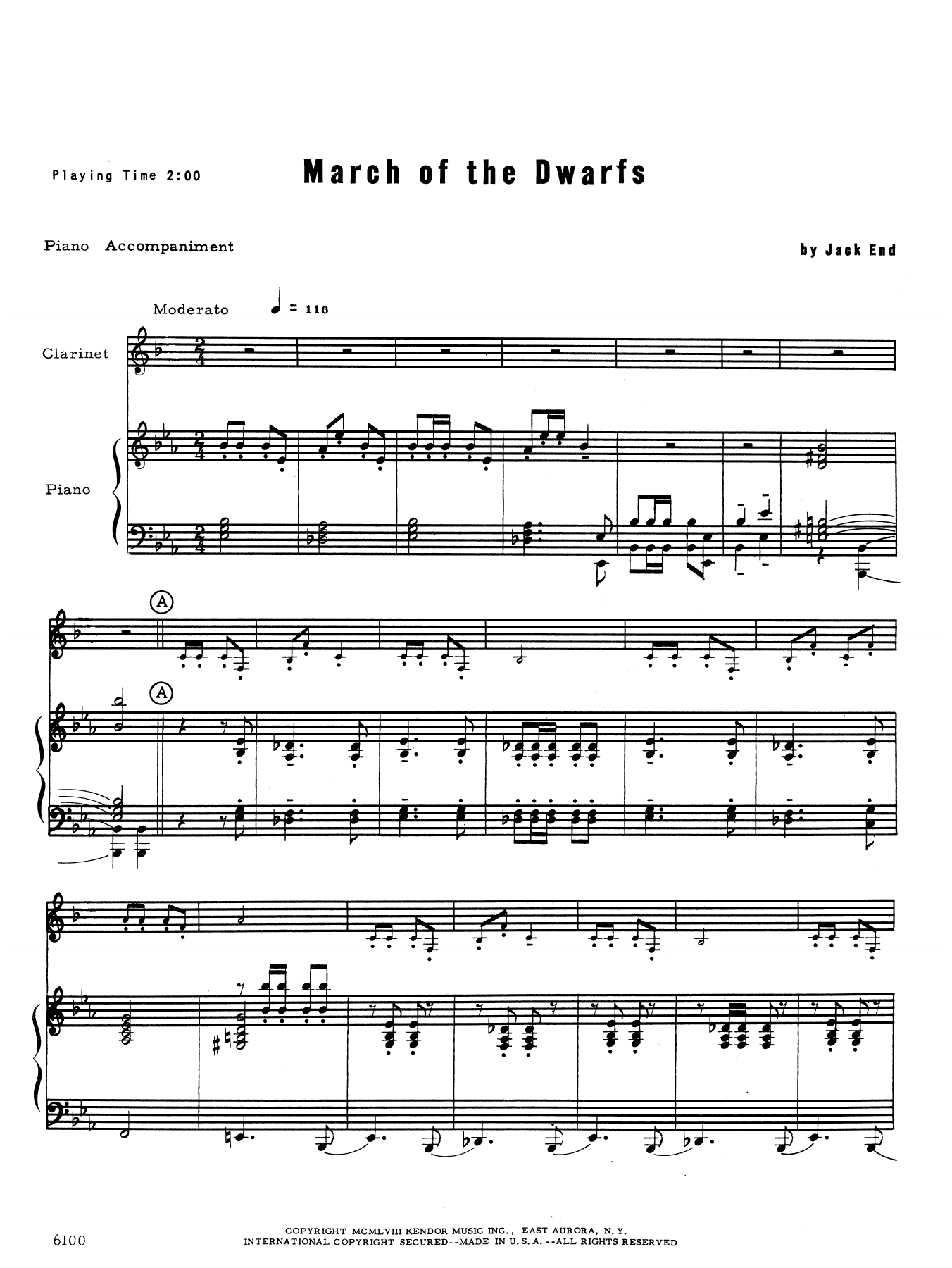 Download Jack End March of the Dwarfs - Piano (optional) Sheet Music