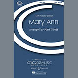 Download or print Mary Ann Sheet Music Printable PDF 8-page score for Concert / arranged TTBB Choir SKU: 68674.