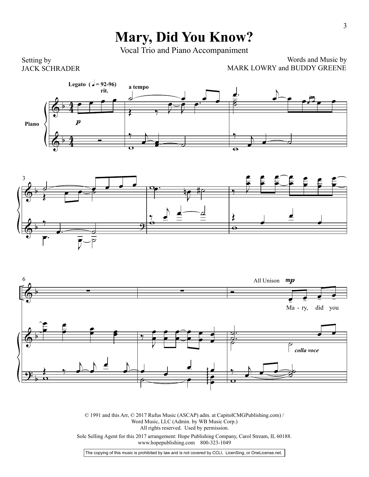 Download Mark Lowry Mary, Did You Know? (arr. Jack Schrader Sheet Music
