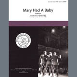 Download or print Mary Had A Baby (arr. David Wright) Sheet Music Printable PDF 4-page score for Barbershop / arranged TTBB Choir SKU: 407089.