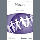 Download or print Meguru (arr. Russell Robinson) Sheet Music Printable PDF 5-page score for Concert / arranged SATB Choir SKU: 407578.