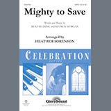 Download or print Mighty To Save (arr. Heather Sorenson) Sheet Music Printable PDF 10-page score for Christian / arranged SATB Choir SKU: 505497.