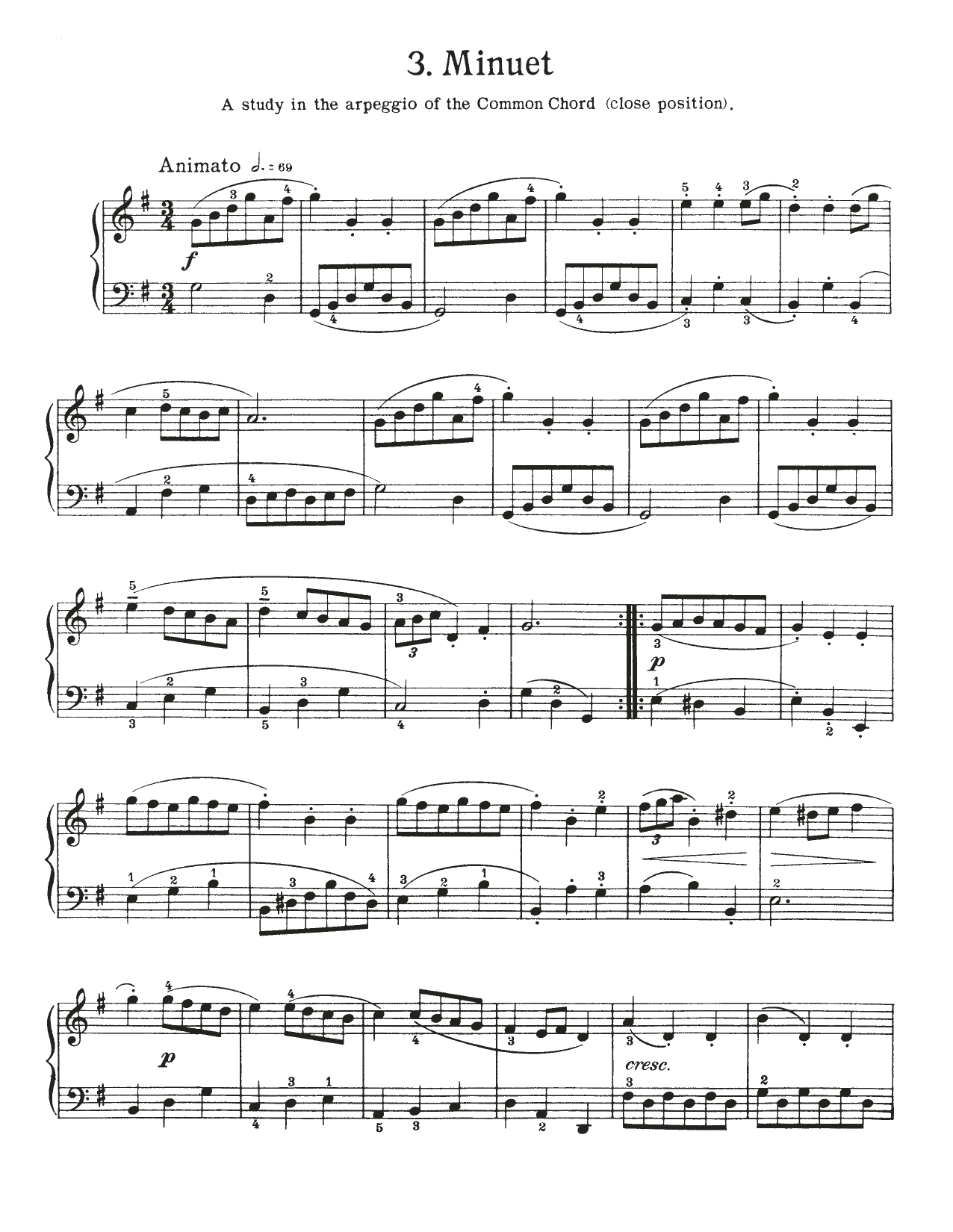 Download Johann Sebastian Bach Minuet In G Major, BWV Appendix 116 Sheet Music
