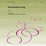 Download or print Mississippi Rag - 3rd C Flute Sheet Music Printable PDF 2-page score for Concert / arranged Woodwind Ensemble SKU: 373493.