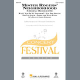 Download or print Mister Rogers' Neighborhood (Choral Highlights) (arr. Roger Emerson) Sheet Music Printable PDF 19-page score for Inspirational / arranged SAB Choir SKU: 429573.