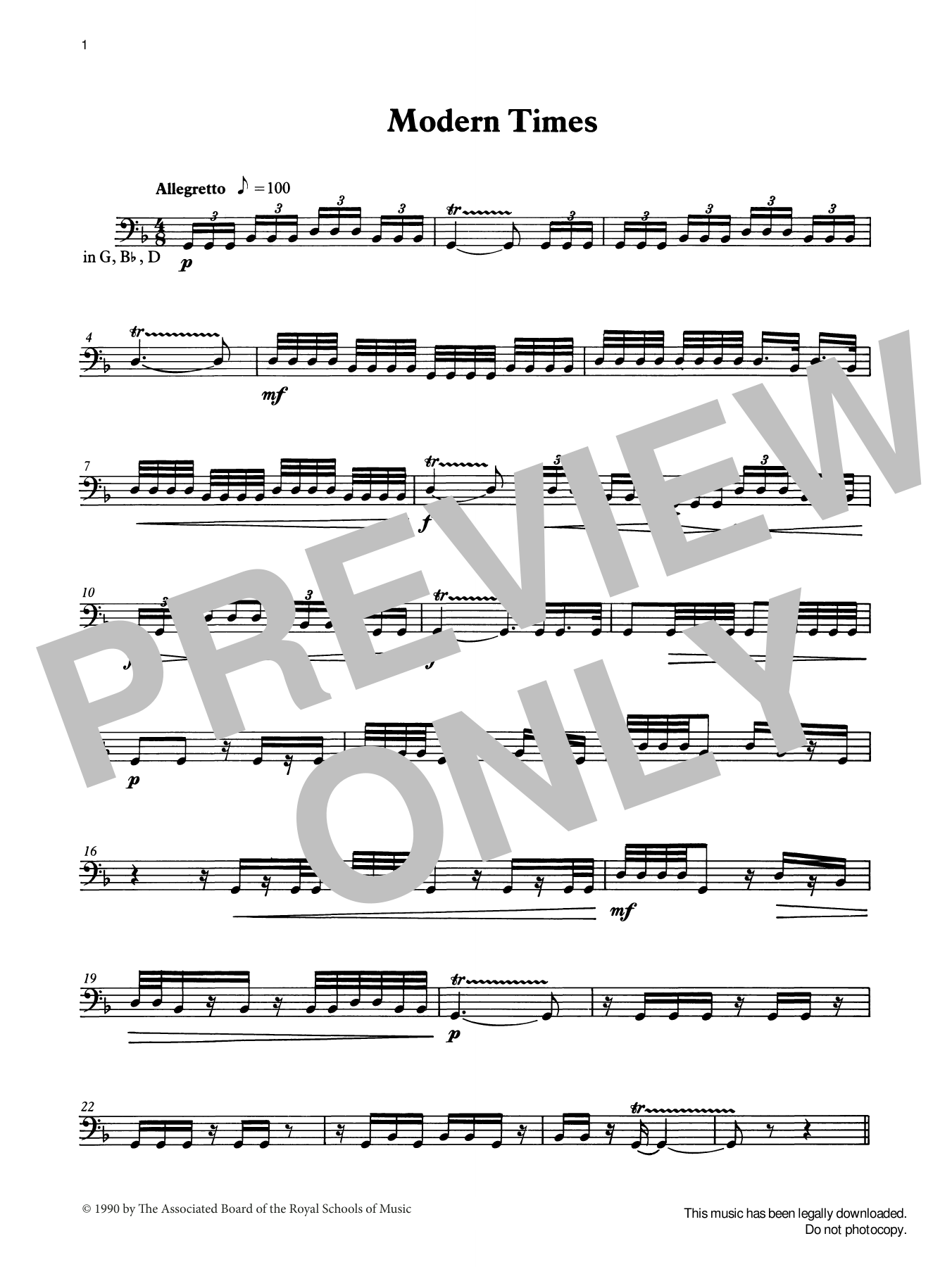 Download Ian Wright Modern Times from Graded Music for Timp Sheet Music