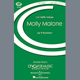 Download or print Molly Malone Sheet Music Printable PDF 10-page score for Folk / arranged SATB Choir SKU: 176516.