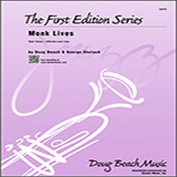 Download or print Monk Lives - 1st Bb Tenor Saxophone Sheet Music Printable PDF 2-page score for Jazz / arranged Jazz Ensemble SKU: 332423.