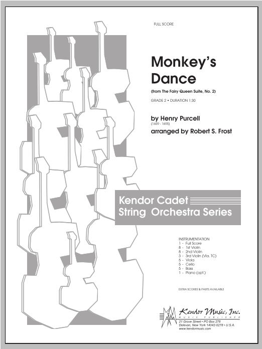 Download Frost Monkey's Dance (from The Fairy Queen Su Sheet Music