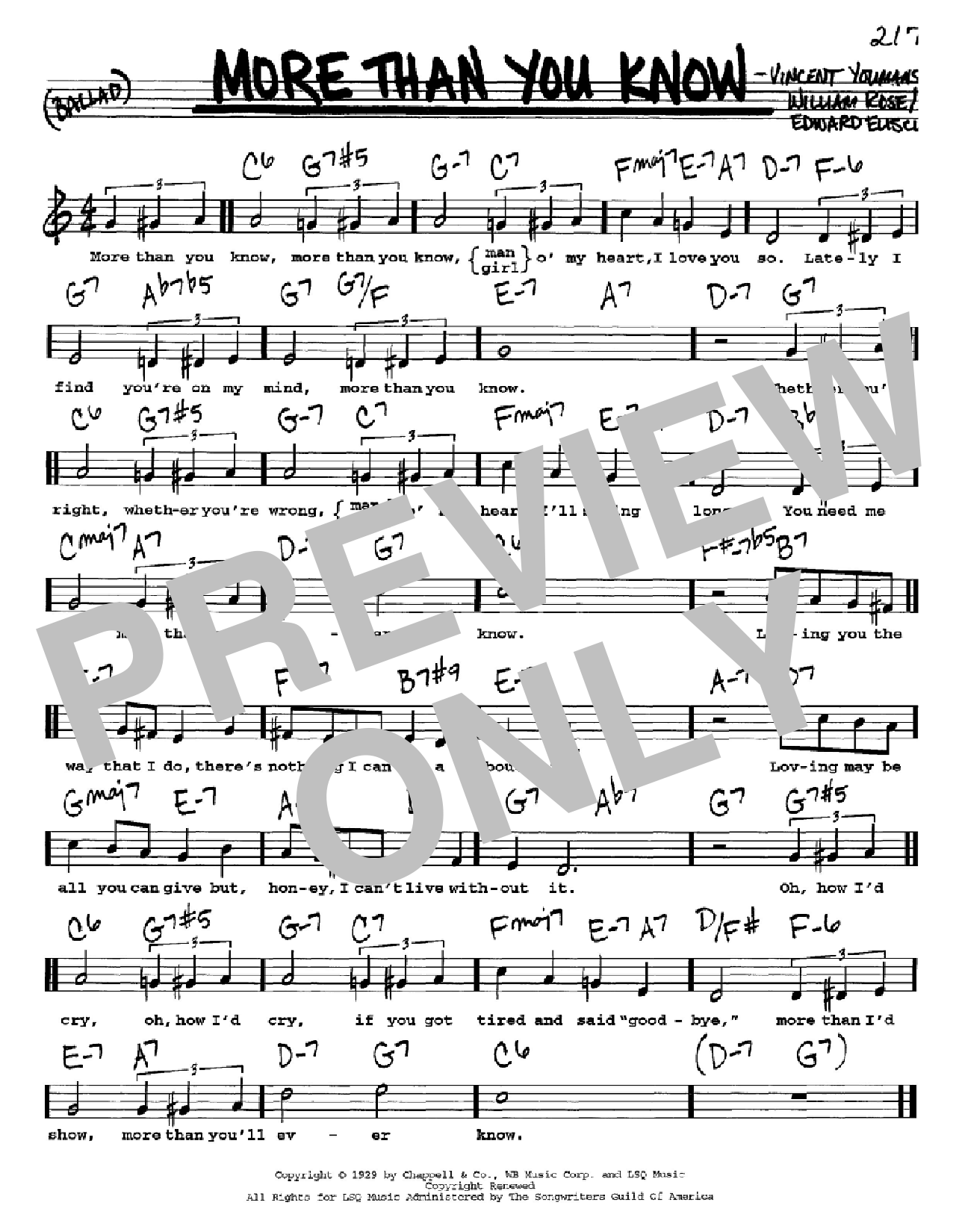 Download Helen Morgan More Than You Know Sheet Music