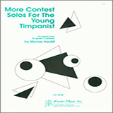 Download or print More Contest Solos For The Young Timpanist Sheet Music Printable PDF 13-page score for Classical / arranged Percussion Solo SKU: 124791.