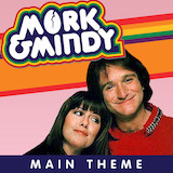Download or print Mork And Mindy Sheet Music Printable PDF 3-page score for Film/TV / arranged 5-Finger Piano SKU: 1363743.