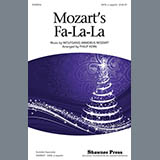 Download or print Mozart's Fa-La-La Sheet Music Printable PDF 5-page score for Concert / arranged SAB Choir SKU: 97587.