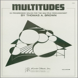 Download or print Multitudes: 24 Progressive Solos For The Multiple Percussionist Sheet Music Printable PDF 49-page score for Classical / arranged Percussion Solo SKU: 380367.