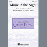 Download or print Music In The Night Sheet Music Printable PDF 7-page score for Concert / arranged SATB Choir SKU: 159983.