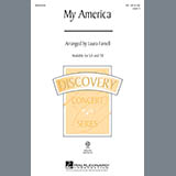 Download or print My America (Choral Medley) Sheet Music Printable PDF 9-page score for Inspirational / arranged 2-Part Choir SKU: 290943.