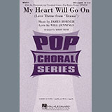 Download or print My Heart Will Go On (Love Theme From Titanic) (arr. Kirby Shaw) Sheet Music Printable PDF 9-page score for Film/TV / arranged SATB Choir SKU: 435362.