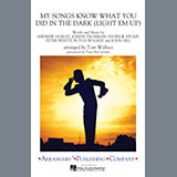 Download or print My Songs Know What You Did in the Dark (Light 'Em Up) - Alto Sax 1 Sheet Music Printable PDF 1-page score for Pop / arranged Marching Band SKU: 323274.