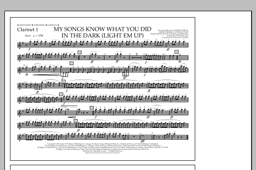 Download Tom Wallace My Songs Know What You Did in the Dark Sheet Music