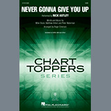 Download or print Never Gonna Give You Up (arr. Roger Emerson) Sheet Music Printable PDF 14-page score for Pop / arranged SAB Choir SKU: 1314196.
