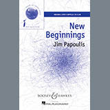 Download or print New Beginnings Sheet Music Printable PDF 4-page score for Concert / arranged SATB Choir SKU: 163365.