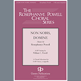 Download or print Non Nobis, Domine (arr. William C. Powell) Sheet Music Printable PDF 7-page score for Sacred / arranged SSAA Choir SKU: 483353.
