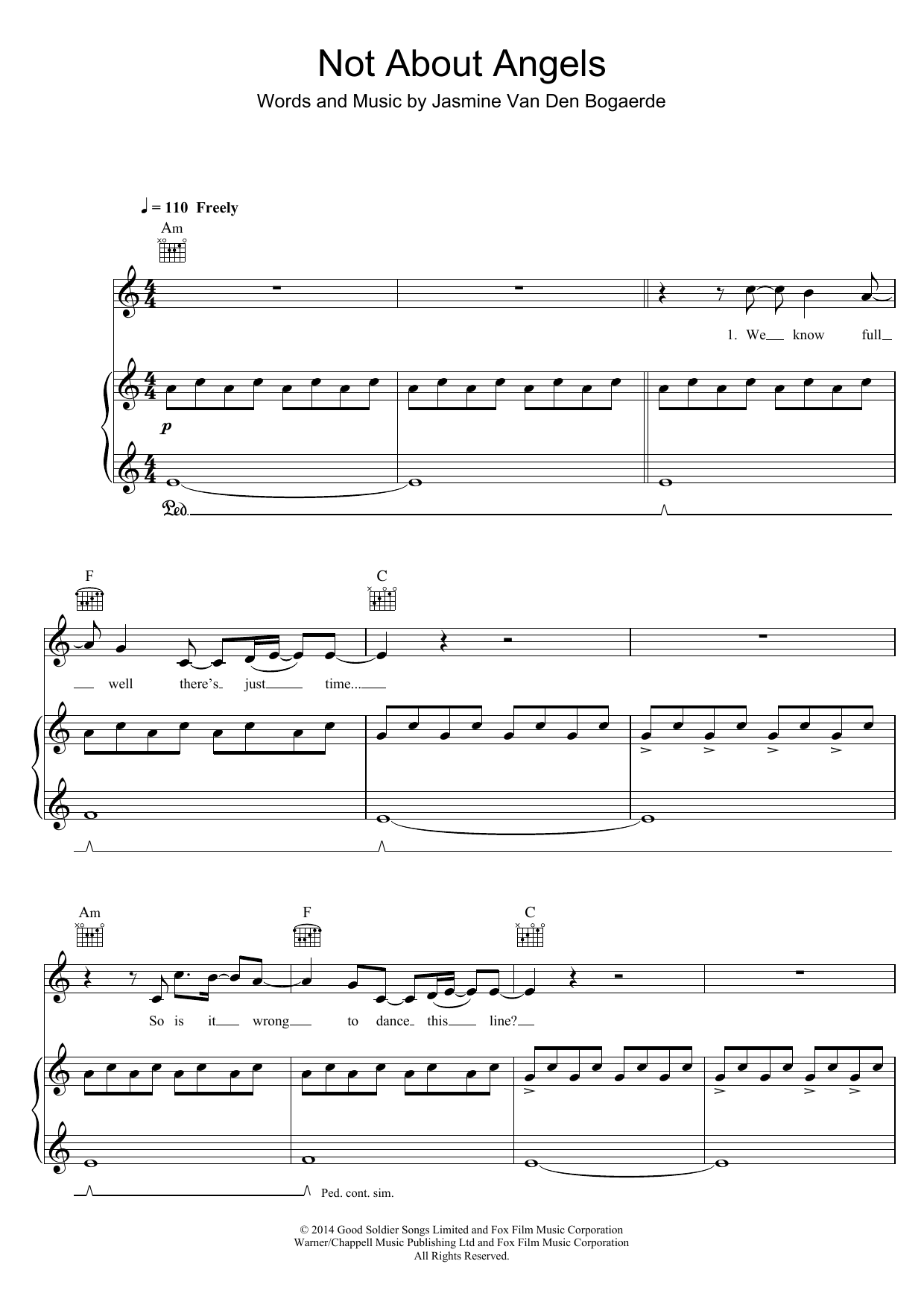 Download Birdy Not About Angels Sheet Music