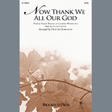 Download or print Now Thank We All Our God (arr. Heather Sorenson) Sheet Music Printable PDF 10-page score for Sacred / arranged SATB Choir SKU: 1320760.