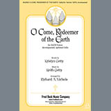 Download or print O Come, Redeemer Of The Earth (arr. Richard A. Nichols) Sheet Music Printable PDF 11-page score for Sacred / arranged SATB Choir SKU: 430899.