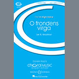 Download or print O Frondens Virga Sheet Music Printable PDF 2-page score for Concert / arranged SSA Choir SKU: 195593.