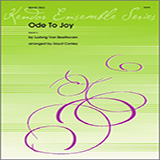 Download or print Ode To Joy - Bb Trumpet (Horn in F sub.) Sheet Music Printable PDF 1-page score for Christmas / arranged Brass Ensemble SKU: 322199.
