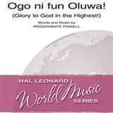 Download or print Ogo Ni Fun Oluwa! (Glory To God In The Highest!) Sheet Music Printable PDF 17-page score for Sacred / arranged SATB Choir SKU: 82423.