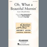 Download or print Oh, What A Beautiful Mornin' (from Oklahoma!) (arr. Ken Berg) Sheet Music Printable PDF 11-page score for Broadway / arranged 2-Part Choir SKU: 407521.