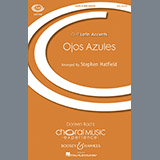 Download or print Ojos Azulas Sheet Music Printable PDF 22-page score for Concert / arranged SATB Choir SKU: 184226.