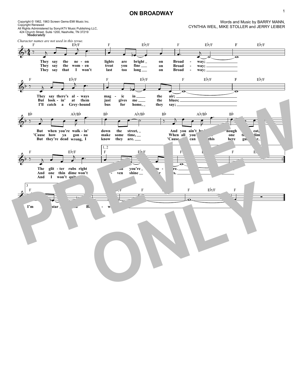 Download George Benson On Broadway Sheet Music