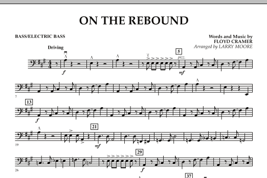 Download Larry Moore On the Rebound - Bass Sheet Music