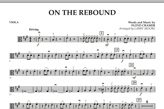 Download Larry Moore On the Rebound - Viola Sheet Music