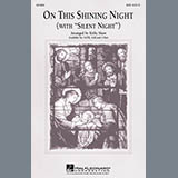 Download or print On This Shining Night (with Silent Night) Sheet Music Printable PDF 7-page score for Sacred / arranged 2-Part Choir SKU: 97486.