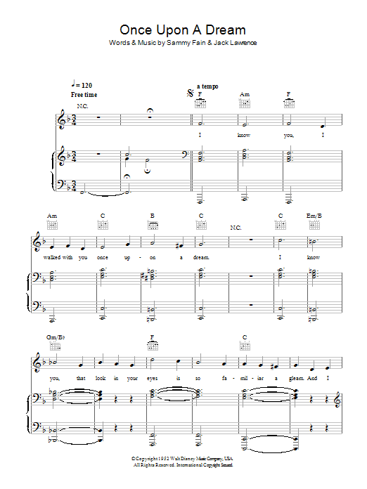 Download Lana Del Rey Once Upon A Dream Sheet Music