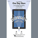 Download or print One Day More (from Les Miserables) (arr. Mark Brymer) Sheet Music Printable PDF 11-page score for Musical/Show / arranged SATB Choir SKU: 435350.